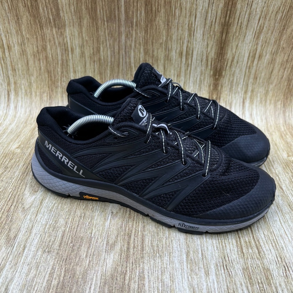 Merrell Bare Access XTR Women's Size 8.5 Black Grey Trail Running Shoes J12876